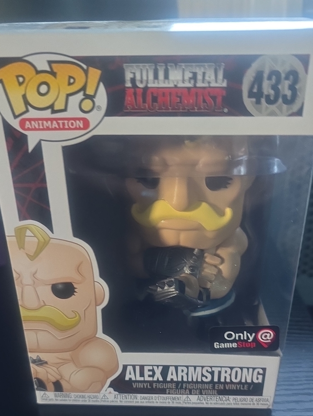 Funko Pop! Animation Alex Armstrong #433 - Yellow Mustache